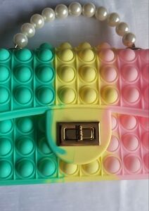 Unlisted Multicolor Pop Bubble Clutch